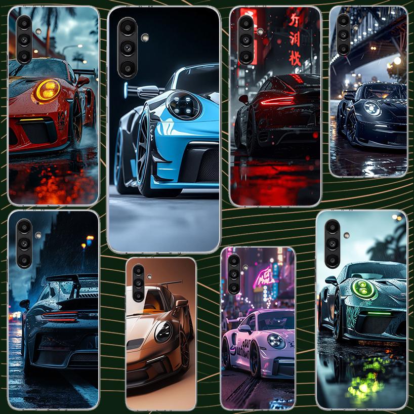 Sports GT3-RS Car-911 Case for Samsung A17 A16 A56 A36 A26 A15 A55 A35 A25 A14 A54 A34 A24 Phone Cover A13 A53 A33 A23 A05S A04S