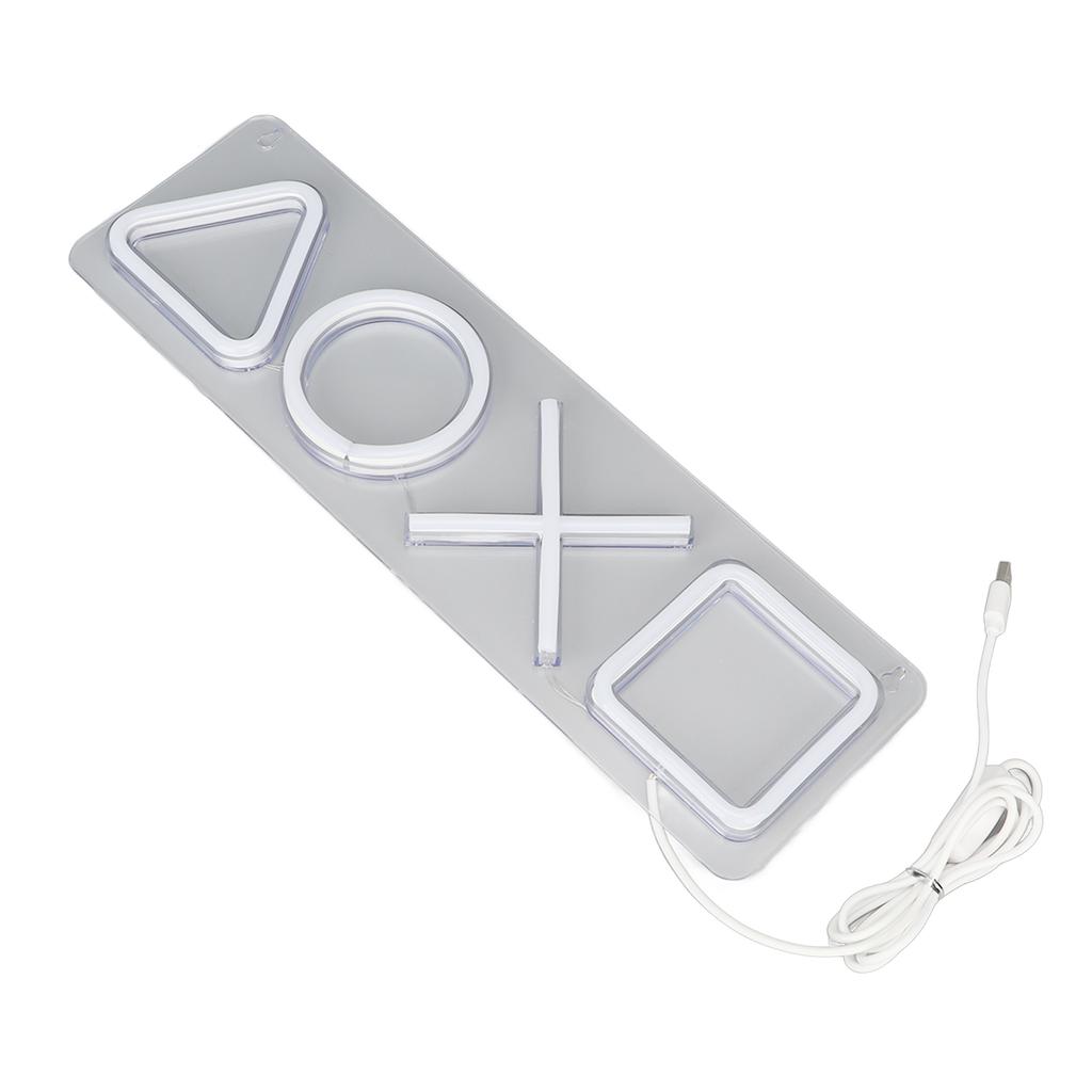 Neon Sign LED Sign Light Game Shaped Neon Sign Game Room Decor Bedroom Wall Gaming Wall Decoration