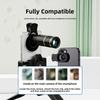 22x Hd Mobile Phone Monoculars Telescope Metal Spotting Scope Telephoto Lens For Outdoor Adventure&concerts External Phone Lenns