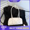 New Retro Fashion Temperament Commuting Shoulder Handbag Niche Underarm Large Capacity Trendy Women's Bag