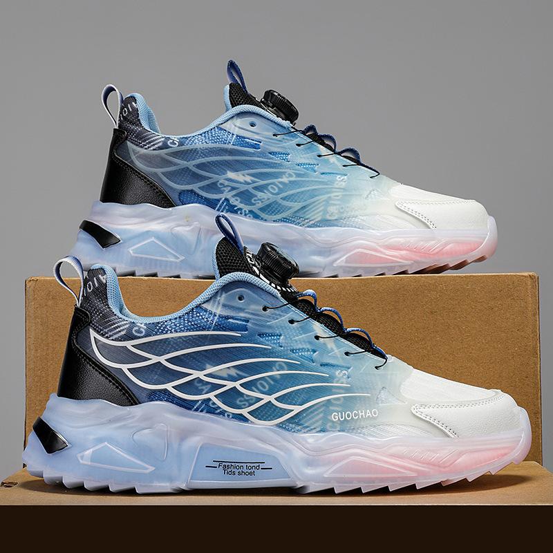 Spring new men s shoes student casual platform sneakers dad shoes running shoes 36