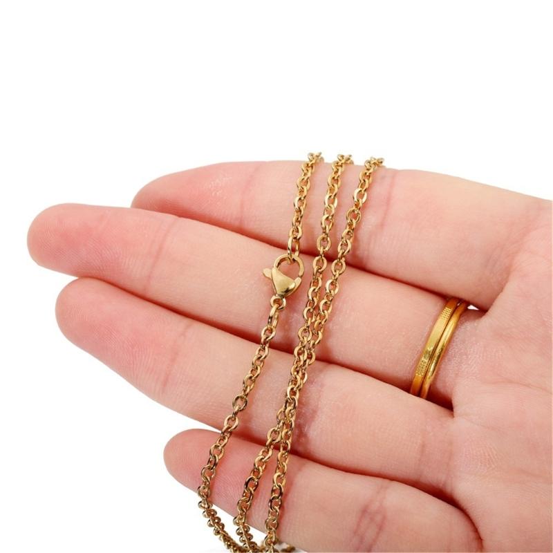 Stainless Steel Lobster Claw Clasps for Jewelry Making Portable Lobster Clasps Rings Necklace Bracelet Connectors