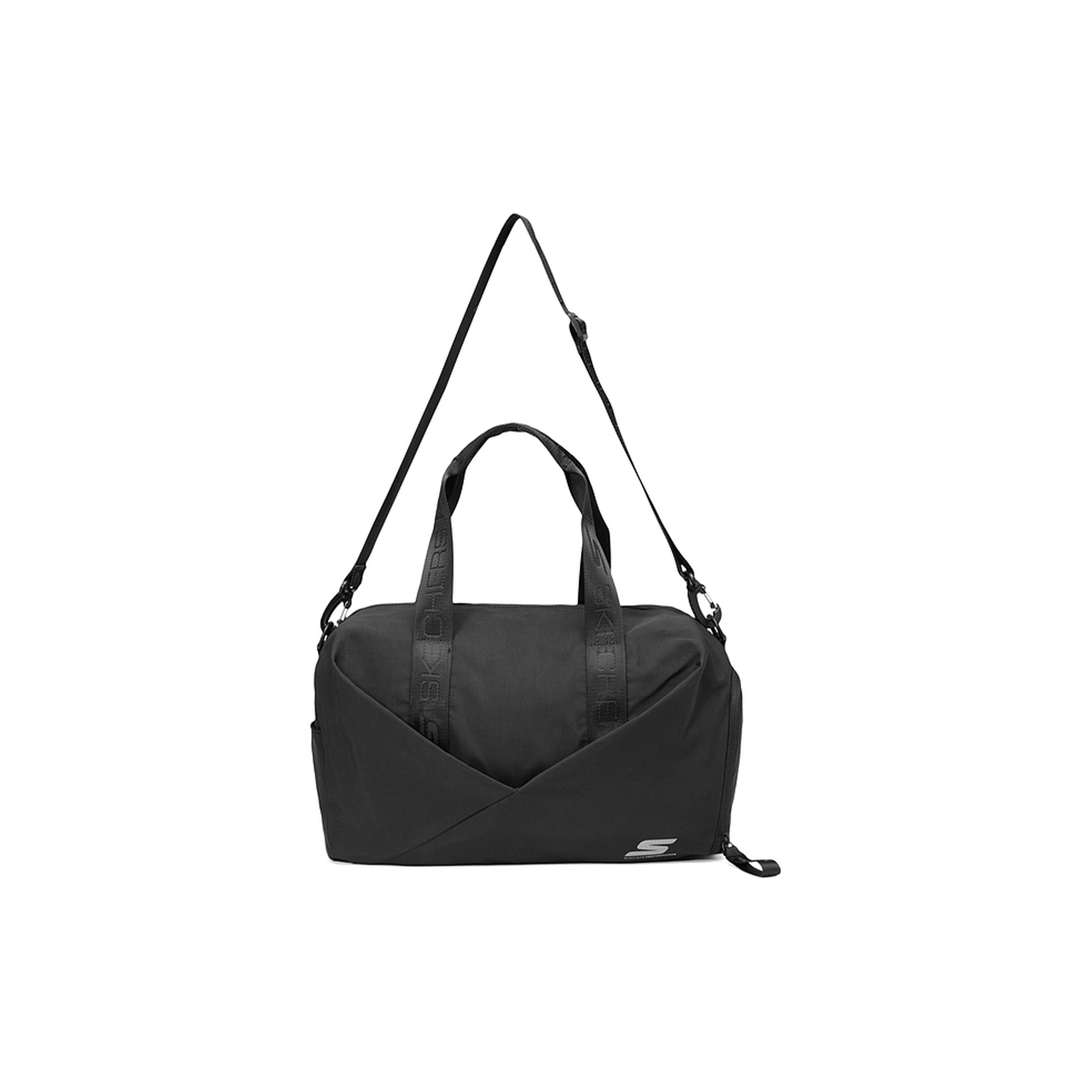 

New Skechers Water-Repellent Fabric Handbag Shoulder Bag Crossbody Bag Regular Unisex Carbon Black P223U024-0018 38.1*19.1*24.9CM