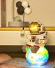 Creative Glowing Balloon Star Astronaut Model Kit Micro Blocks Mini Bricks DIY Kids Toys With Lights Gifts Sets