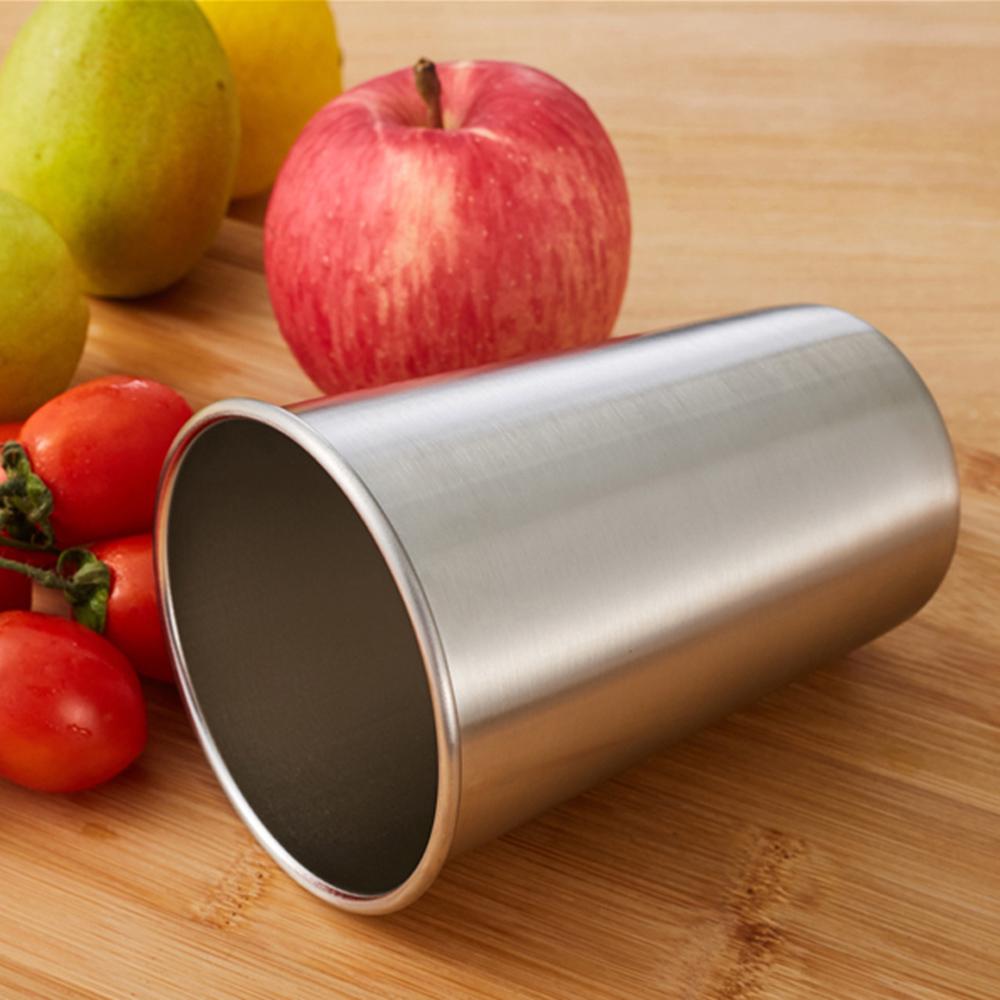 Ölkopp i rostfritt stål Vinkopp Drickskopp för barn Ölpintkoppar