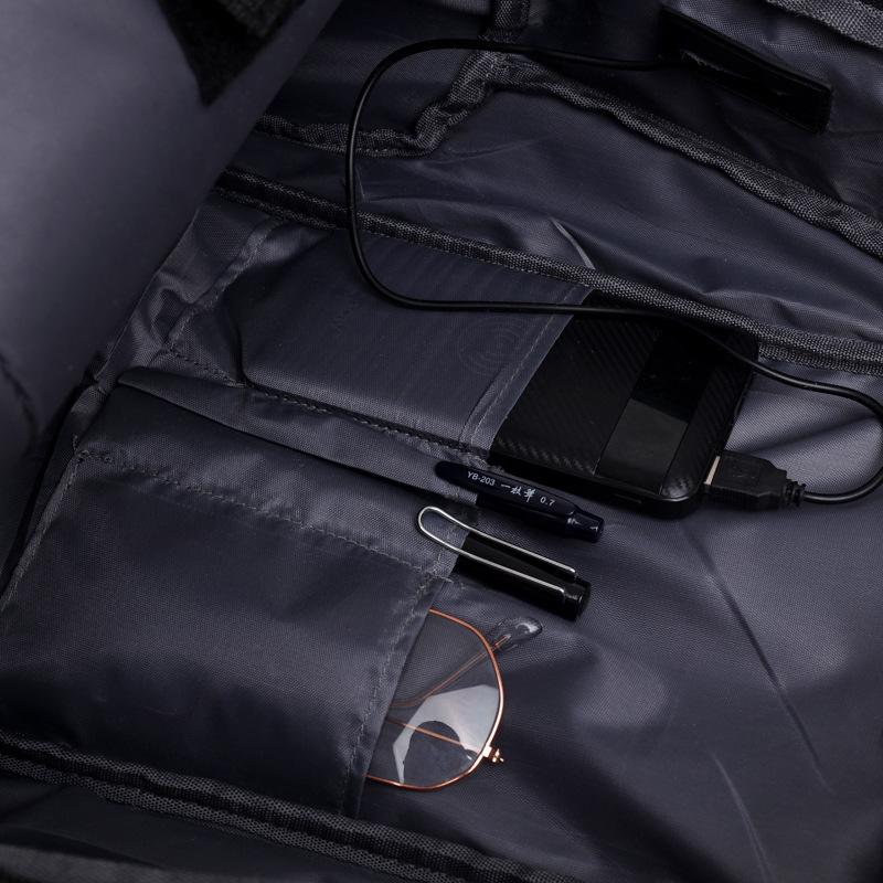 Business backpack men's high-quality anti-theft schoolbag large capacity multi-function usb charging computer backpack waterproof