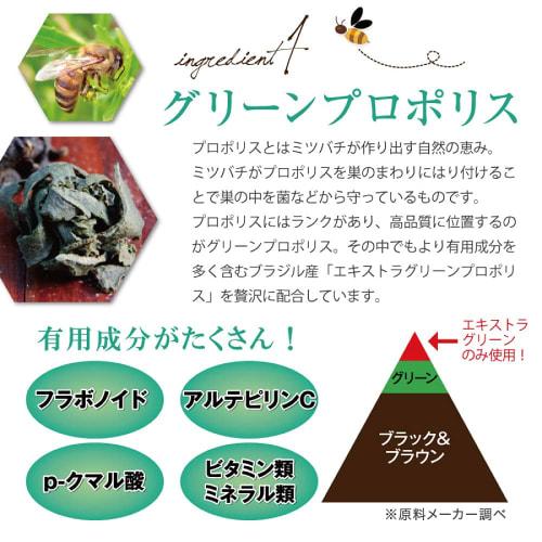 Yazuya Group Kyushu Nature Center Dental Green Propolis 100g (Approx. 1 month supply)