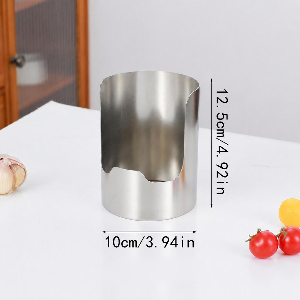 Stainless Steel Vertical Spoon and Lid Rest Organizer for Stove Top Kitchen Tongs Chopping Board Home Apartment RV Camper