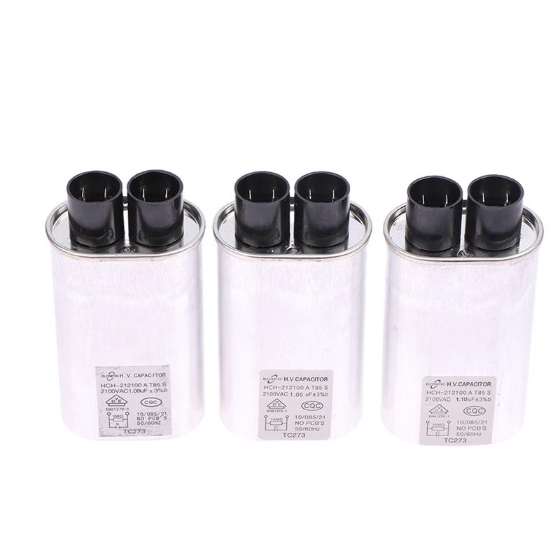 1Pc For Microwave Oven Capacitor Parts 0.85Uf/0.9Uf/0.95Uf/1.00Uf/1.05Uf/1.08Uf/1.1Uf Microwave Oven High Voltage Capacitor