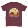 Visit Tatooine T Shirt for Men Pure Cotton Vintage T-Shirt Crew Neck Tee Shirt Short Sleeve Tops Unique#Color(2)