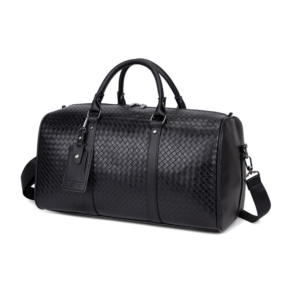 New Slazenger PU Storage Bag, Luggage Bag, Gym Bag, Training Bag, Handbag Regular Unisex Obsidian SLA8522