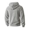 Men's Winter Pullover Fleece Hooded Coat Vintage Casual Streetwear Loose Solid Color Hoodie Leisure Fashion Plush Coat