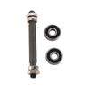 Hollow Spindle Shaft Cycling Supplies Bike Shaft Steel Wheel Hub Front Rear Axle Bicycle Hub Axle Axle Lever Bike Bearings