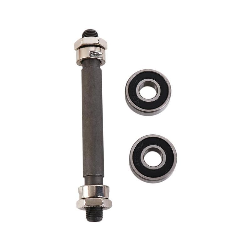 Hollow Spindle Shaft Cycling Supplies Bike Shaft Steel Wheel Hub Front Rear Axle Bicycle Hub Axle Axle Lever Bike Bearings