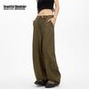 Beautiful Wardrobe Women's High-Waist Pure Cotton Loose Casual Pants
