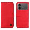 Wallet Case for 600 Pro 5G - Leather/PU, Red, With Lanyard