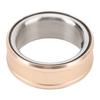 Smart Ring Waterproof Stainless Steel Fitness Tracker Rings Golden Sleep Monitoring Intelligent