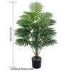 Artificial Green Plants Shrubs Stems Home Garden Indoor Outdoor Decor