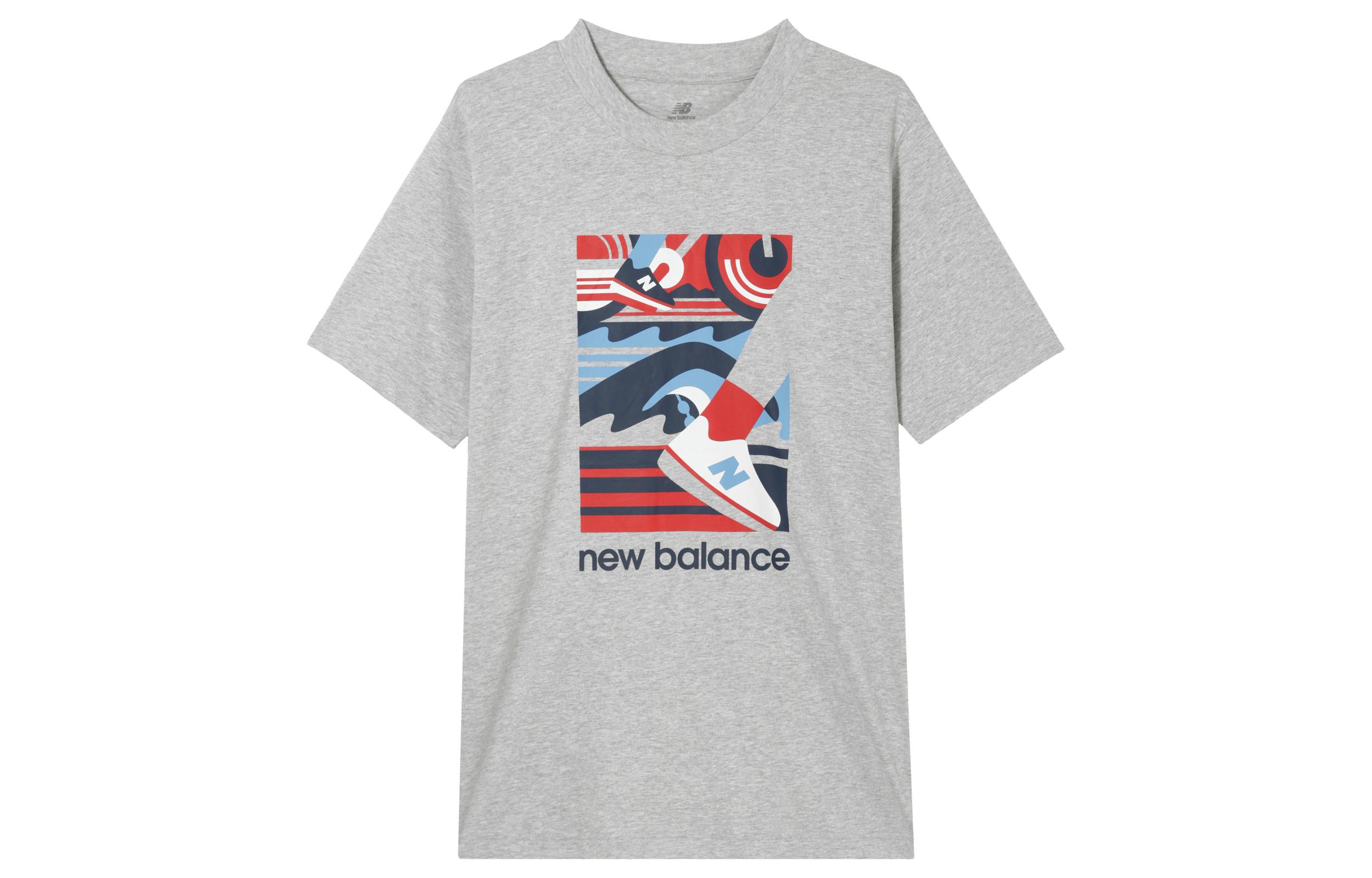 New Balance Essentials Triathlon T Shirt Men s Gray MT41594-AG S