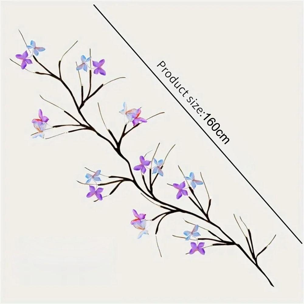 36Led Willow Vine String Light 1.6M 8 Modes USB Butterfly Festival Room Decoration Indoor and Outdoor Wall Lights