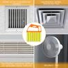 Lüftungsjalousien-Reiniger, Tuchbürste, Mikrofaser-Klimaanlagen-Staubtuch, elektrischer Lüfterreiniger, waschbares Werkzeug