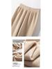 Women's Slim-Fit Thermal Knit Leggings - Solid Color, Thick, Lightweight, Cold-Resistant for Autumn/Winter Casual Wear.