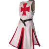 Medieval Crusader Knight Cloak and Jacket Cosplay Costume
