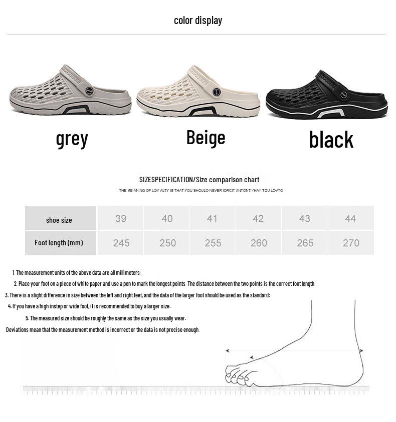 Herren Trendige EVA Sommersandalen: Step-On-Comfort Hausschuhe für drinnen und draußen