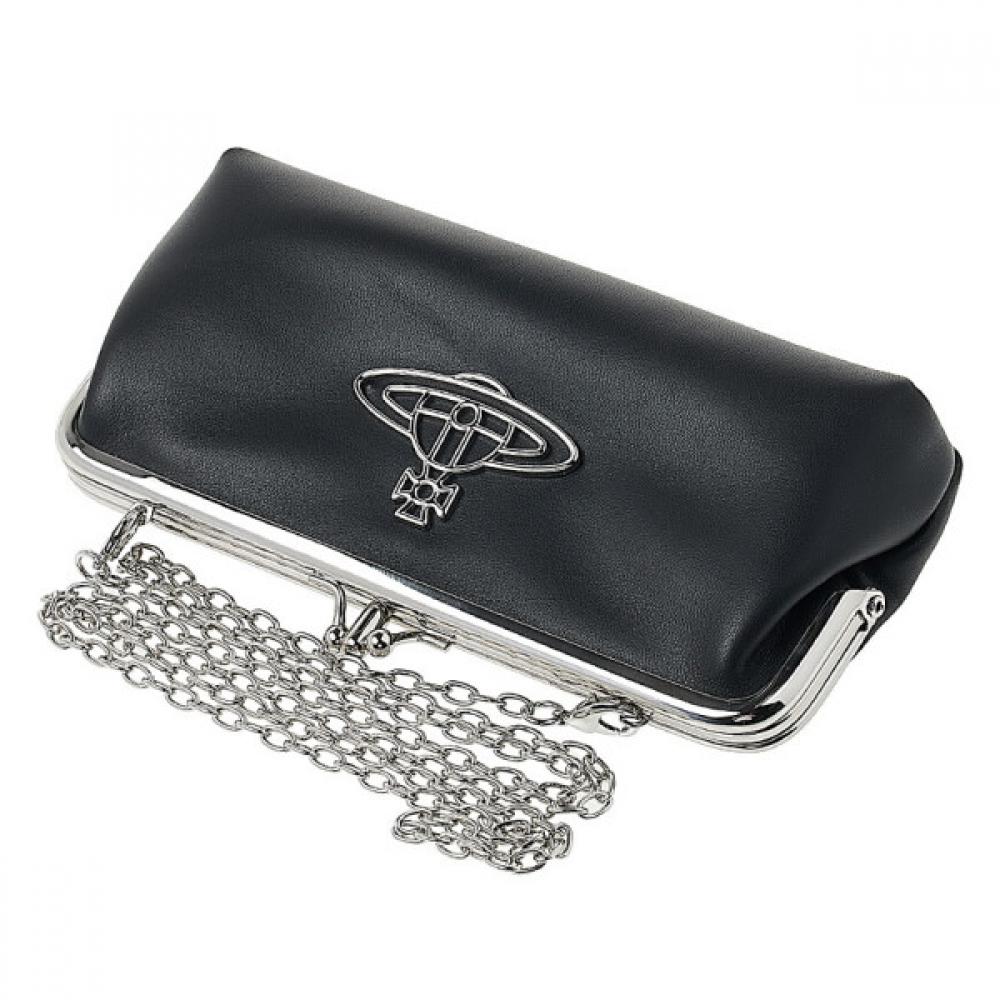 Vivienne Westwood Chain Wallet Napa Thin Line Prime Purse 52020068 L001l N403  9