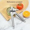 Manual Multi-functional Stainless Steel Can Opener, Non-slip and Rust-proof Can Opener, Suitable for Camping and Picnics