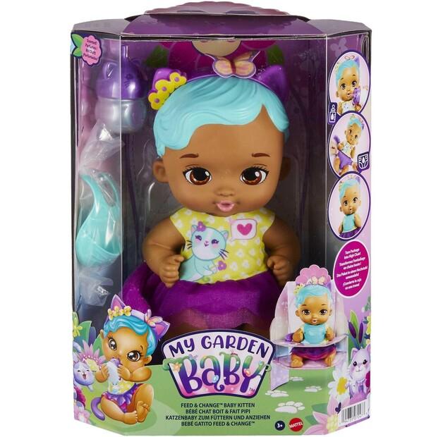 Mattel My Garden Baby Kitten Doll Feeding and Changing