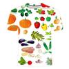 Summer Fruit Vegetable 3D Printed T-Shirts Fashion Oversized Short Sleeved Men's and  Women's Unisex T-shirts