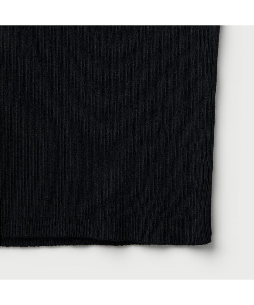 Iiro Woman Ambra Half-Zip Knit Top Iowbw25109Bkx