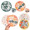 Flower Folding Fan Oil Painting Pocket Fans New Cooling Fans  Home Room