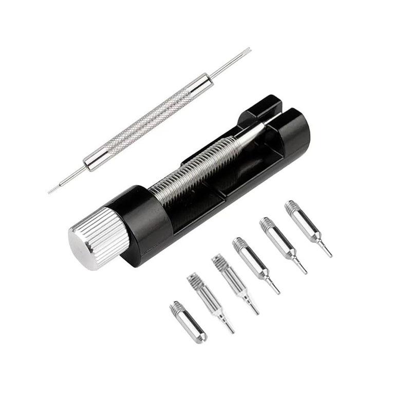 Black Spring Bar Removal Pliers with Y-Type Strap Remover and Spare Pins