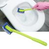 Toilet Brush Clnser   Soft   Curved Design Bathroom Clning Scrubber Tool