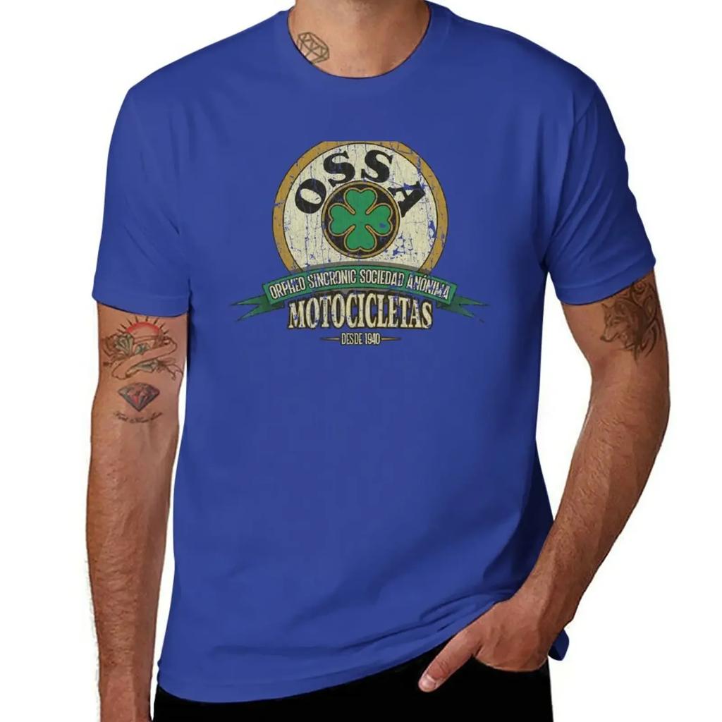 Summer Round Neck 3D Motorcycle Print Top Fashionable Casual Short Sleeved Men's T-shirts
