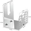 Kit de rôtisserie - onlyfire - 90 cm - acier chromé - moteur électrique - facile à installer