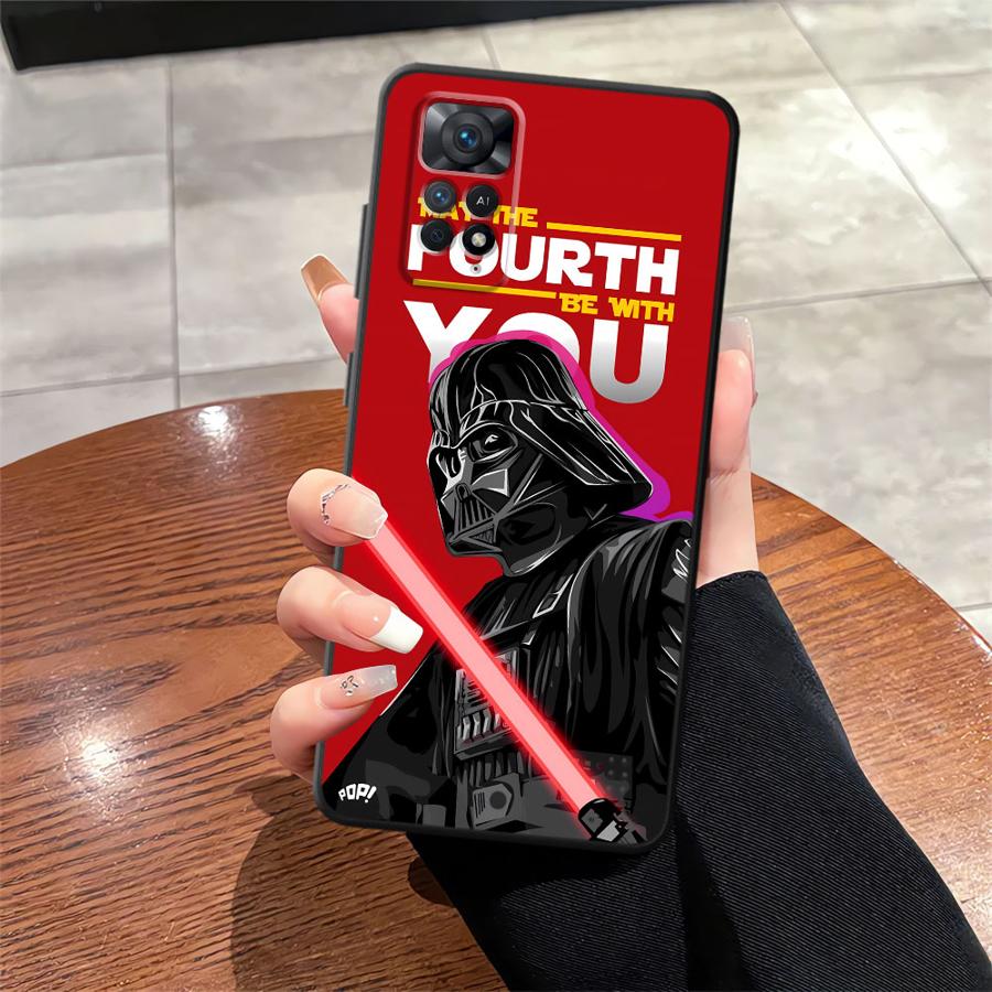 Funda Phone Cover Case for Xiaomi Redmi Note 10 11s 12s 9 14 11 10S 9S 13 Pro Plus 12 Pro 7 8 Cool A- Anakin S-Skywalker