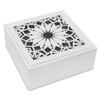 Wood Tea Bag Storage Box 9 Compartments Teabag Gift Box Hollow out Cabinet Organizer Multipurpose Tea Packet Holder