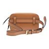 Prada Saffiano Zip Closure Leather Crossbody Bag Women bags Brown 1BL019-NZV-F098L-V-OOO