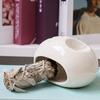 Ceramiczny palnik kadzideł Palo Santo Biały uchwyt na szałwie Nowoczesny biały mini pojemnik na kadzidełka aromaterapeutyczne joga medytacja dekoracja stołu prezent na festiwal