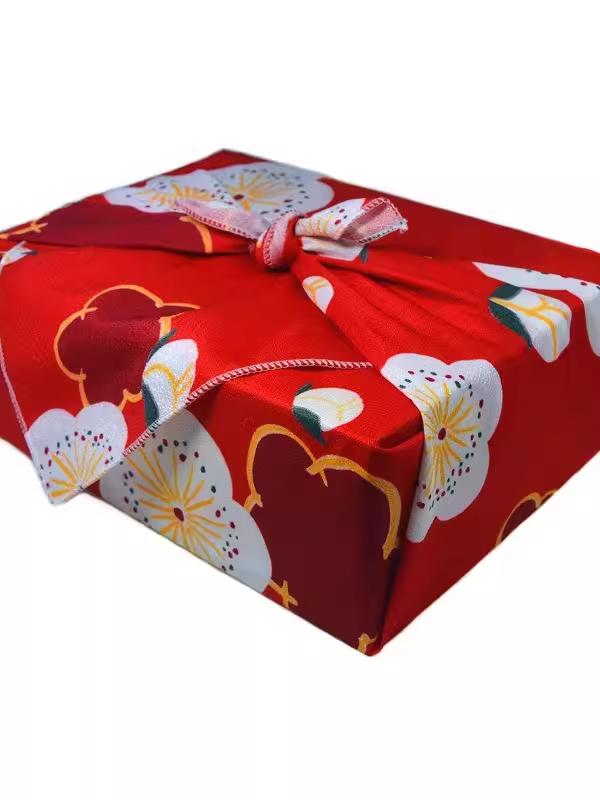 Japanese Style Lunch Box Bento Packaging Cloth Furoshiki Handkerchief Travel Picnic Portable Festival Gift Teacup Wrapping Towel
