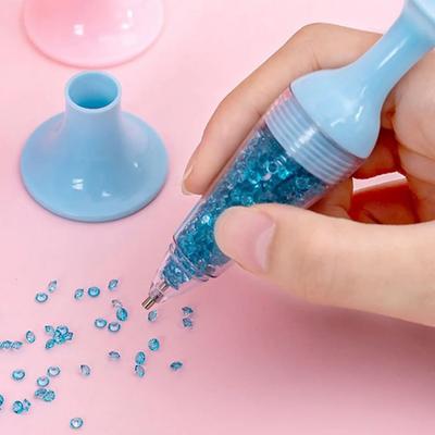 1PC Vase Pen 5D Diamond Painting Pen Point Drill Pen Nail Point Pen for DIY Nail Art Craft Handicraft Painting Drill Picker Tool
