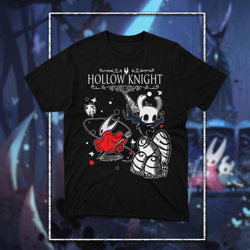 Hot Game Hollow Knight Silksing Printed T-shirt Men Women Cotton Loose Oversized Y2k Short Sleeve T-shirt High Quality Clothing