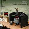 Portable Three-Fold Windshield Camping Stove - Large Heat Concentrator