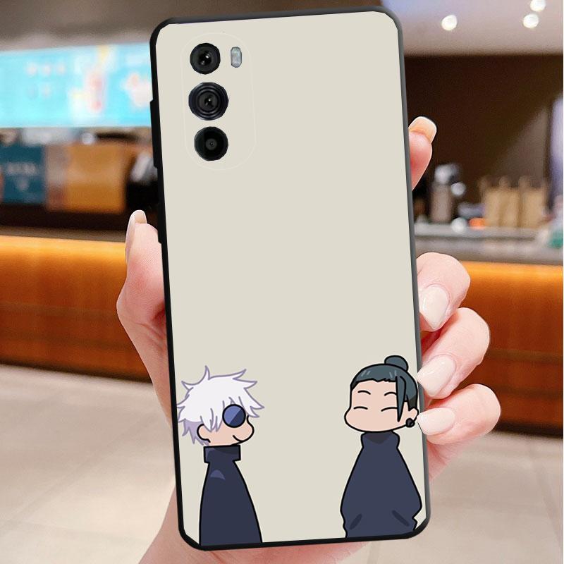 

Geto and Gojo Anime Funda Phone Case For Motorola Edge 50 40 Pro 60 50 40 30 Ultra Neo Fusion Moto G Play G Stylus G Power G Moto Edge 50 Neo