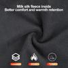 Autumn Winter Outdoor Riding Neck Warmer Fleece Lining Neck Gaiter Breathable Holes Half Face Guard Accessories