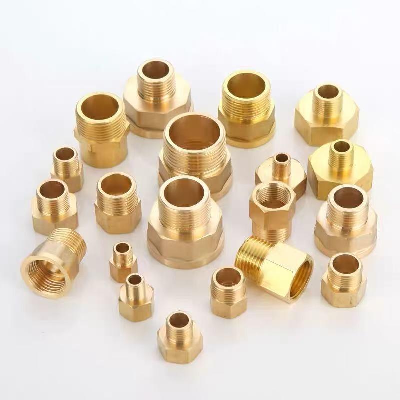 1/2" 3/4" BSP Female Male Thread Tee Type Reducing Copper Elbow Butt Joint Adapter Adapter Coupler Water Pipe Plumbing Fittings