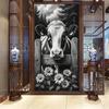 Cow Large Size Diamond Painting Animals Diy Full Square Round Drill Rhinestone Embroidery Mosaic Cross Stitch Kits Wall Decor